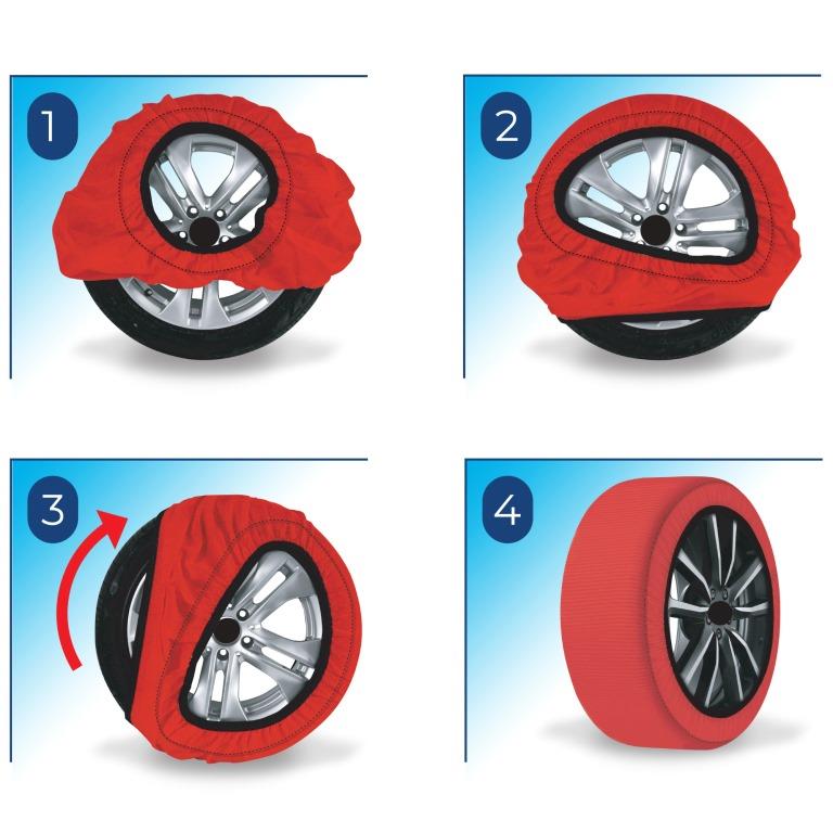 Textil hólánc 295/35R21 gumiabroncsra, Active hózokni