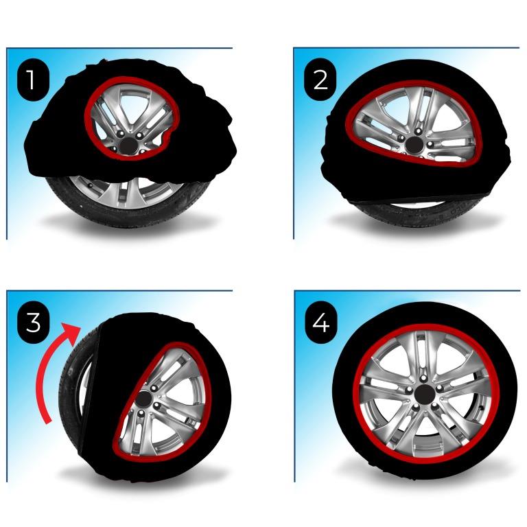 Textil hólánc 215/45R17 gumiabroncsra, Super X hózokni