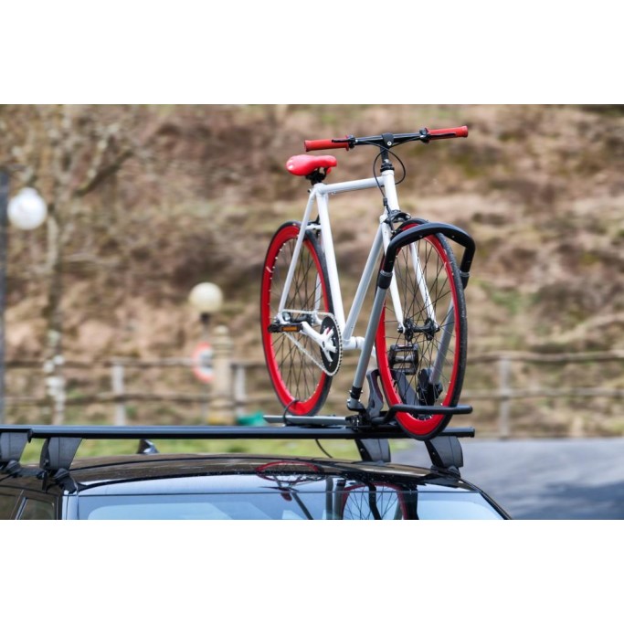 Menabo Chrono kerékpártartó tetőcsomagtartóra, e-Bike szállító, jobbos